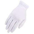 Stretchable nylon knit materials full finger glove