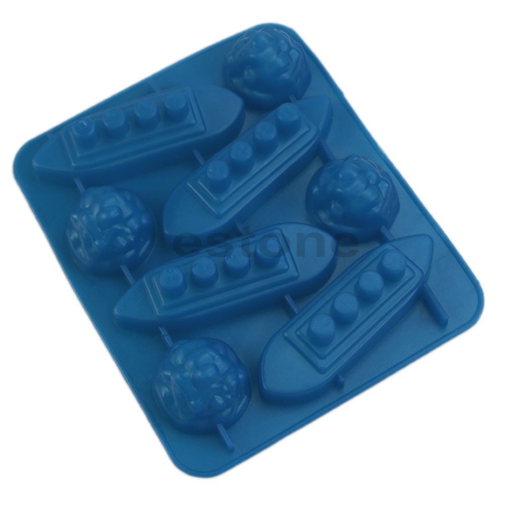 Silicone Ice Cube Trays Carving Mold Mould Maker Titanic Shaped For Party Drinks