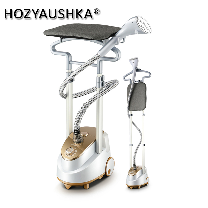 Household Electric Ironing Machine Double Pole Garment Steamer Portable Handheld Hanging Clothes Ironing Tool with Steam clean