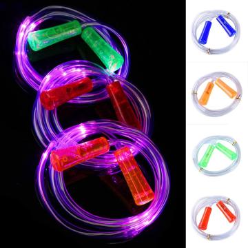 Professional Light Show LED Jump Rope Glow In The Dark Fitness Skipping Toy