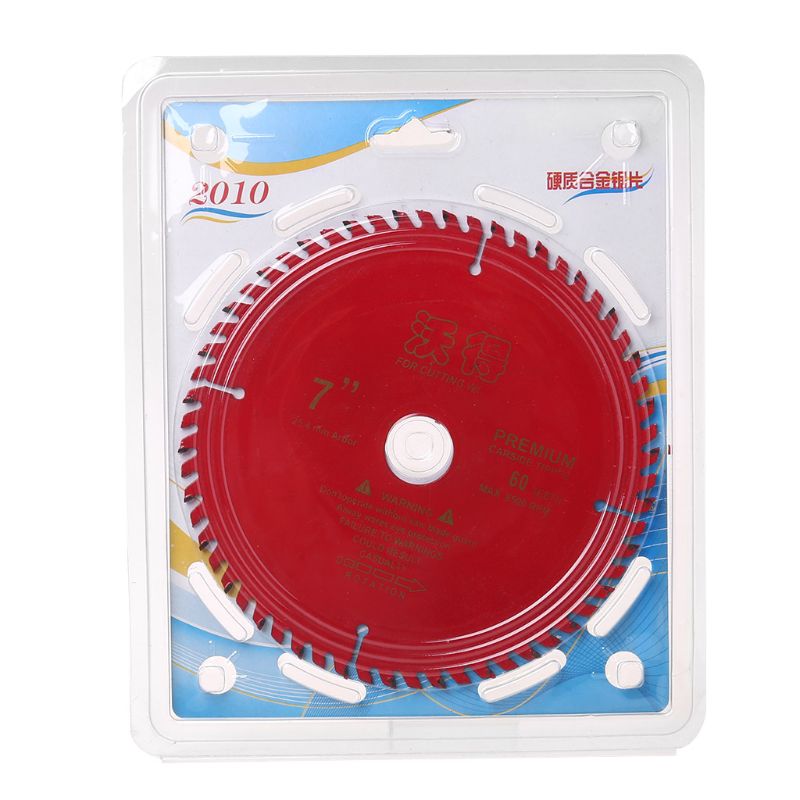 4/7/8 Inch Cemented Carbide Circular Saw Blade 105mm/180mm/200mm 30/40/60 Teeth Wood Cutting Tool Woodworking Bore 2019