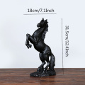 VILEAD 17cm 31.5cm Resin Horse Statue Europe Horse To Successful Lucky Figurines Creative Animal Ornament Decoration Hogar Craft