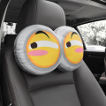 JINSERTA Cute Increative Car Neck Pillow Headrest Pillows Memory Cotton Auto Neck Rest Cushion Pad Travel Headrest Accessories
