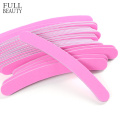 Full Beauty 5pcs/Set Neon Pink Professional Nail Files Buffer Block Manicure Polish For Nails Art File Tools Accessories CH852
