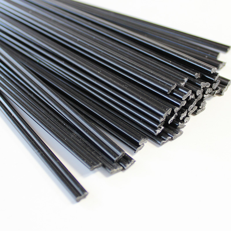 plastic welding rods electrodes for hot air welder gun auto car bumper repair tools black ABS PE PP PPR sticks floor soldering