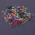 100pcs 1Box Mixed Color Safety Pins Calabash Gourd Shape Safety Pin Markers Pins Craft Sewing Knitting Stitch Holder Accessories