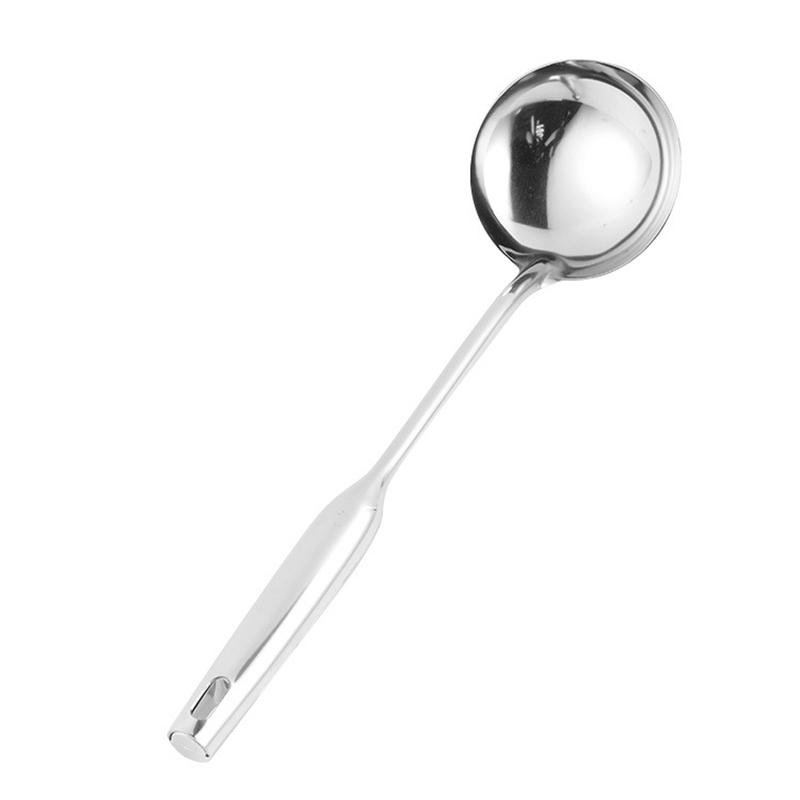 Stainless Steel Solid Soup Spoon Ladle Turner Set Scoops Turner Spatula Pot Shovel Sauces Spoon Kitchen Cooking Utensils