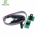 update version SOIC8 SOP8 Test Clip For EEPROM 93CXX / 25CXX / 24CXX in-circuit programming+2 adapters