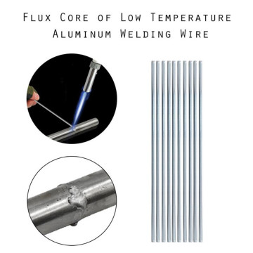 200pcs/lot Aluminium Flux Cored Weld Wire Easy Melt Welding Rods for Aluminum Welding Soldering No Need Solder Powder