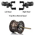 Fishing Reel GH100 GH150 7.2:1 Carp Baitcast Casting PW100 Fishing Reels Long-range Throwing Magnetic Brake Anti-explosive Line