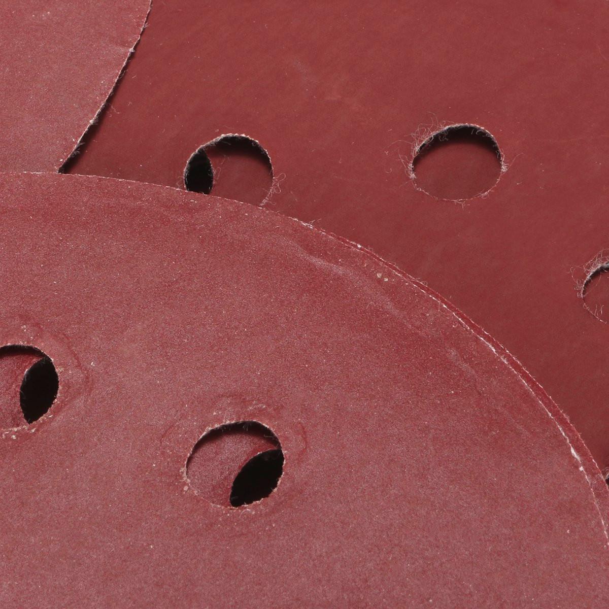 25 Pcs/set 8 Hole Polishing Sandpaper Sanding Sander Discs 800 1000 1200 1500 2000 Grits For Mix Orbital Sander