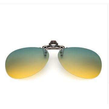 Glasses Polarized Clip on Type Day and Night for Male and Female Drivers Night Vision Driving Sunglasses