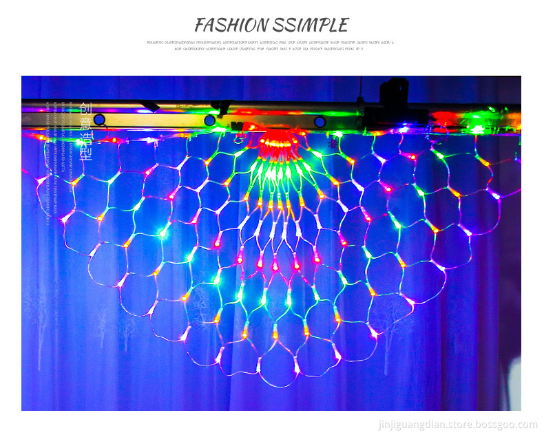 LED Peacock Net Lantern