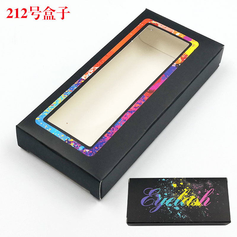 Black Eyelash Box