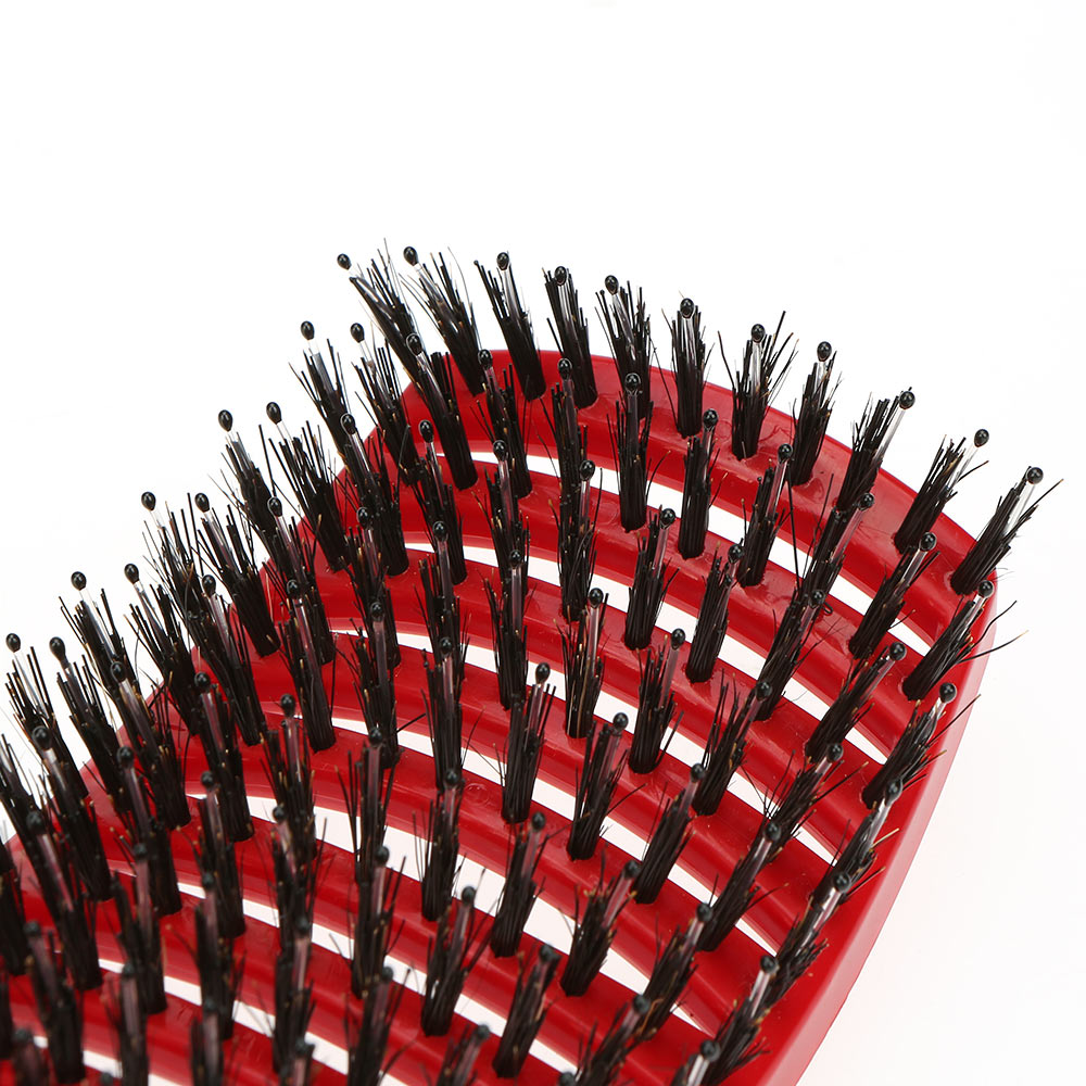 Hair Scalp Massage Comb Hairbrush Bristle Nylon Women Wet Dry Curly Detangle Hair Brush Salon Hairdressing Styling Tool Dropship