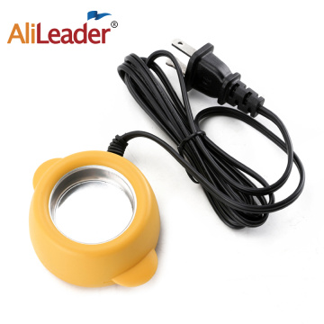 Alileader New Glue Melting Pot Two Sizes Hot Glue Pot For Hair Hairpiece Extension Pro Salon Extension Tools+50G Glue As Gift