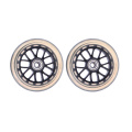 1 Pair Scooter Wheels Mute Replacement Wheels For Suitcase Baby Swing Car Luggage Scooter Wheels Scooter Parts Accessories