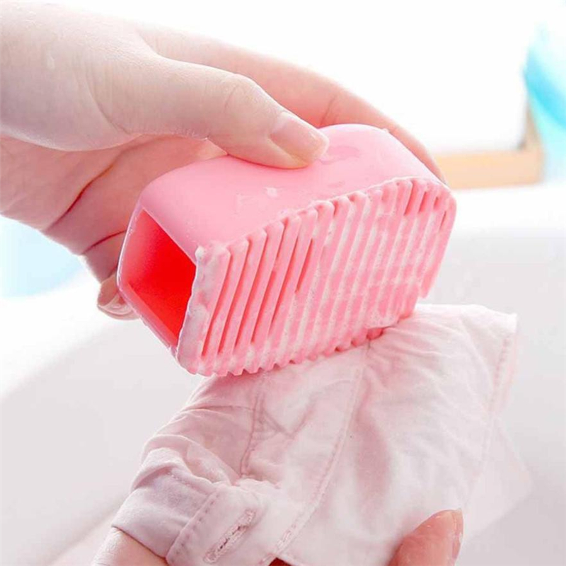 Creative Flexible Hand Scrub Washing Silica Gel Washboard Cleaning Brush Min Eco-Friendly easy Operation Clean Tool C0322#0
