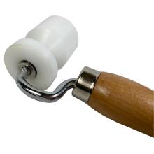 Wooden Handle White Wallpaper Corner Pressing Roller