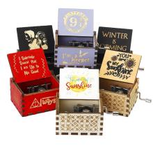 The latest hand-cranked music box "You are my sunshine, a birthday gift for my wife and family"