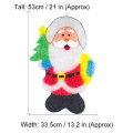 2D xmas Santa clause motif lights - 21 in. Tall navidad light bar decoration party lights outdoor luces navidad 2018