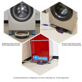 4Pcs Washing Machine Anti-Vibration Feet Heavy Duty Washer Dryer Pad Furniture Non Slip Raise Height Feet Floor Protectors Mat