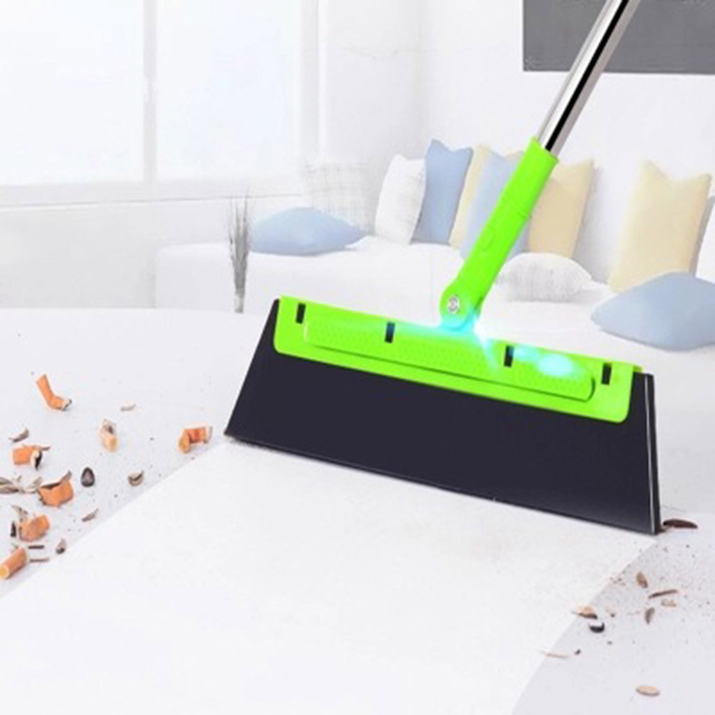Magic Broom Sweeper Dust Hair Bathroom Wiper Broom Rotate Connector Rubber Tool Home Kitchen Dust Cleaning Tools Floor Cleaner