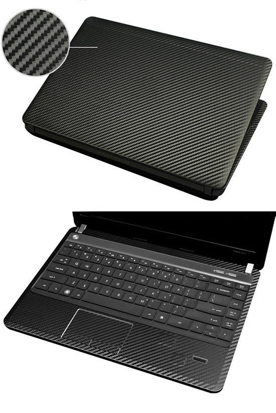 KH Laptop Sticker Skin Decal Carbon fiber Cover Protector for Dell Latitude E7270 12"