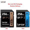 Lexar 32GB 16GB 64GB Class 10 SD SDHC SDXC Memory Card in SD card 128GB 256GB 95MB/s for Digital SLR camera and HD camera