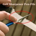 Grit Sharpener Pen-File Blade Knife Saw 80101s Outdoor Tools Multitool Diamond Hunting Kitchen Knife Fish Hook Pocket Files