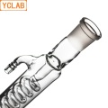 YCLAB 300mm 19/26 Condenser Pipe with Coiled Inner Tube Standard Ground Mouth Borosilicate Glass Laboratory Chemistry Equipment