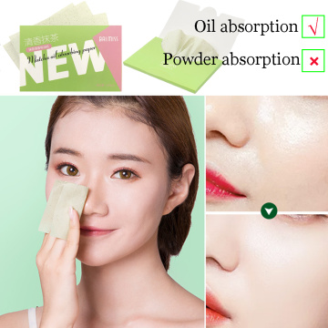 100sheets/pack Absorbent Paper Oil Control Wipes Makeup Cleansing Summer Blotting Facial Oil Shrink Pore Face Cleaning Tool