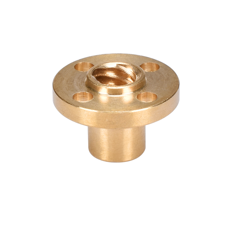 3D printer parts free shipping Copper Trapezoidal Screw Nut for T8 Screw T8 nuts stepper motor, rail screw