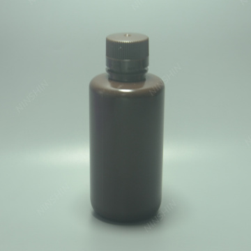 New Brown Plastic Bottole ,Narrow Mouth,500ML Amber Reagent Bottle,Lab Reagent Bottle,Heavy Wall, Lab Plastic Ware,1 PC/LOT