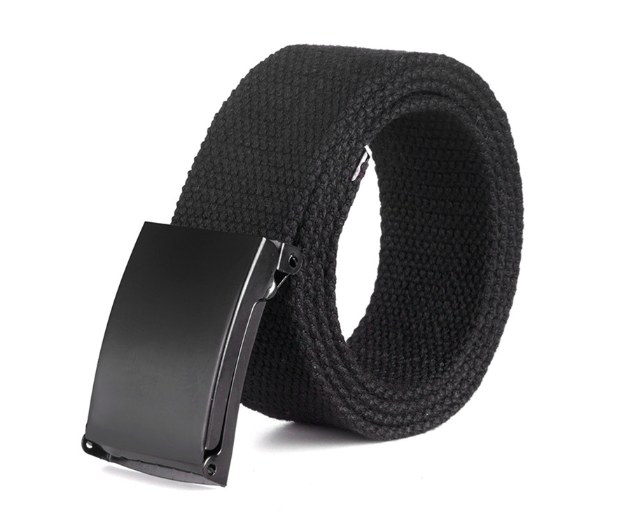 HKL Military Men Belt 115CM Army Belts Adjustable Belt Men Outdoor Travel Tactical Waist Belt with Plastic Buckle for gift
