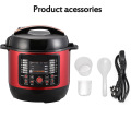 6L Multi Cooker High Quality Electric Pressure Cooker 24h Reservation Porridge Soup Rice Cooking Stewing Multicooker 1000W 220V