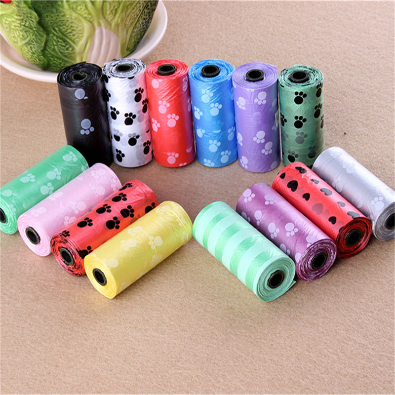 3 pcs/5 pcs/10 pcs Dog Poop Bag Environmentally friendly materials Cat Poop Bag Pet Cleaning Supplies Dog Poop Bag Dispenser