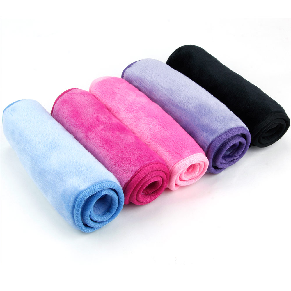 Makeup Remover Cloth 40*17cm Microfiber Cleaning Towel Reusable Washable Wipe Cloth Face Care Towel For Make-up Removal Sponge