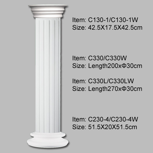 PU Roman Column