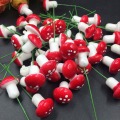 10pcs Mini Foam Mushroom Artificial Plant Flowers For Wedding Fungus Decoration DIY Wreath Gift Scrapbooking Craft Bacterium