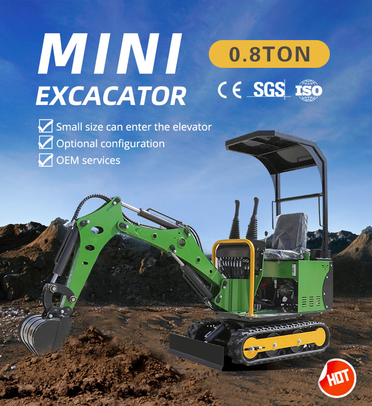 0 8ton Mini Excavator
