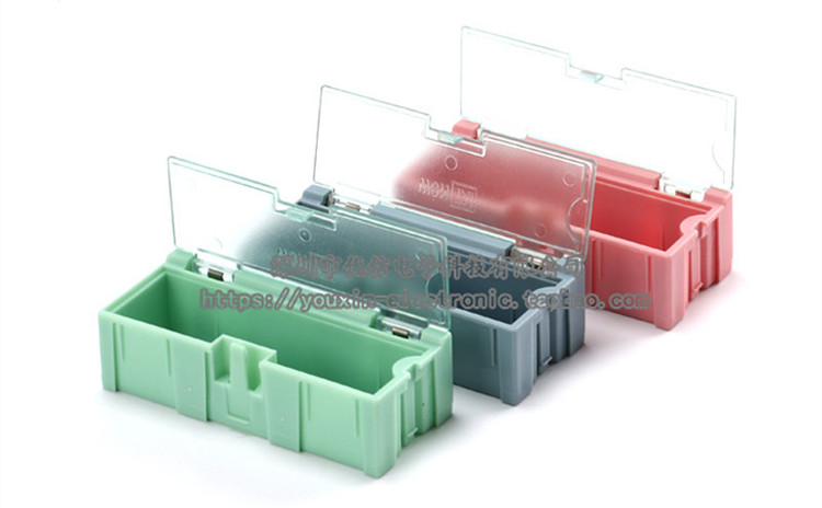 3pcs DIY Tools Packaging Box Electronic Components Screw Storage Box Removable Storage SMD SMT Jewelry Tool Case