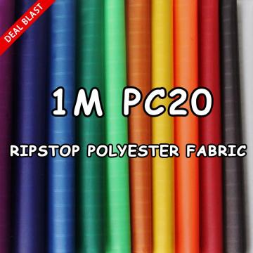 1m Waterproof Kite Fabric Polyester Ripstop Fabric 0.7mm Icarex Ultra Thin PC Coated for Tent Banner Making Kite Accessories