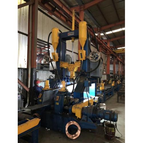 Supply 3 in 1 h beam welding assembly line with High Quality