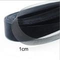 0.4"(1cm) Flat Stiff Crinolines Plain Crins Horsehair Trimming/Braid For Fascinator Hat 100yard/lot