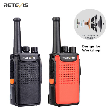 Retevis RT667 PMR446 Radio Walkie Talkie 2 pcs 3000mAh PMR 446 VOX Non-magnetic Speaker Walkie-Talkies Two-way Radio For Hunting