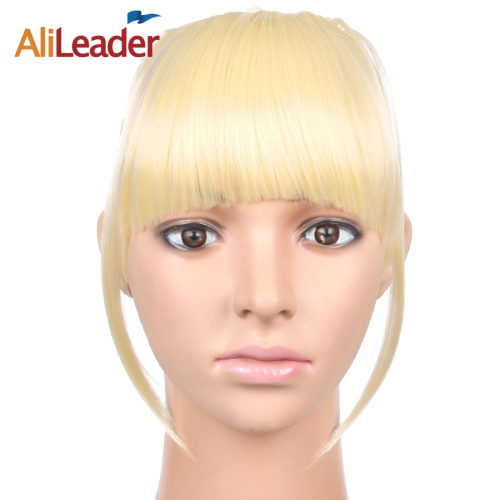 Synthetic Clip In Fringe Extension Fake Hair Fringe Supplier, Supply Various Synthetic Clip In Fringe Extension Fake Hair Fringe of High Quality