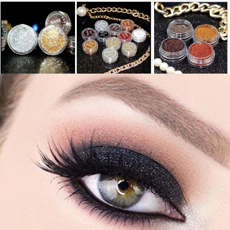 Monochrome 24 Color Glitter Eyes Powder Eyes Shimmer Palette Makeup Tool Festival Face Cosmetic TSLM1