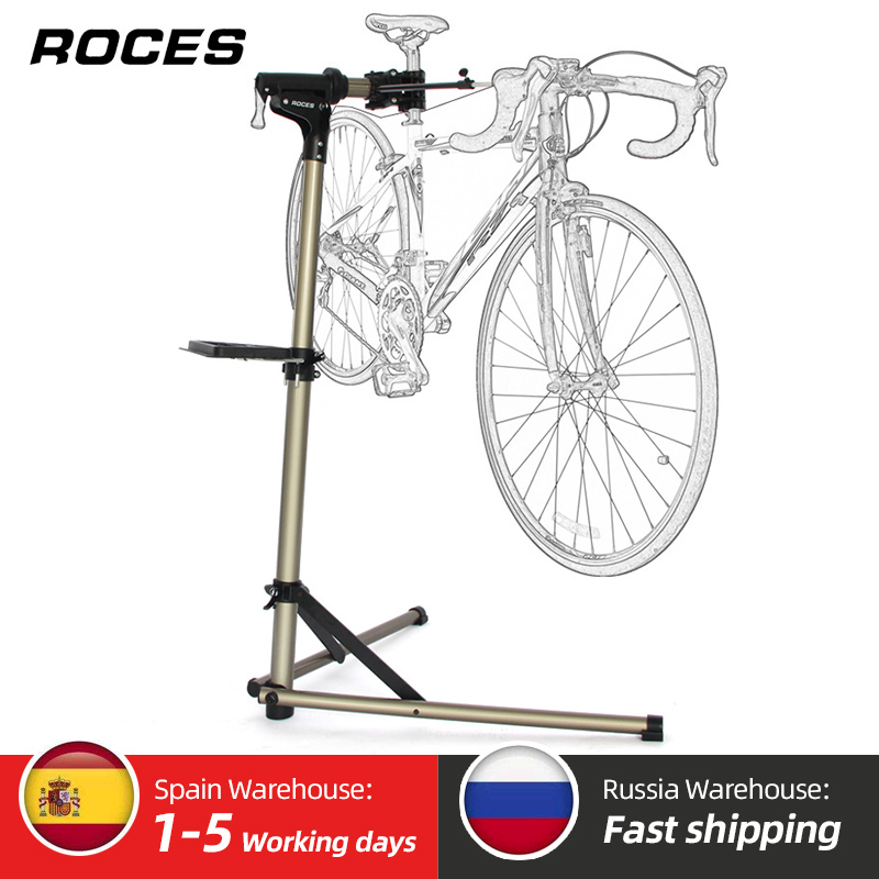 Adjustable Foldable Bicycle Rack Professional Aluminum Alloy Bike Repair Stand Professional Bicycle Repair Tools Cycling Bike H