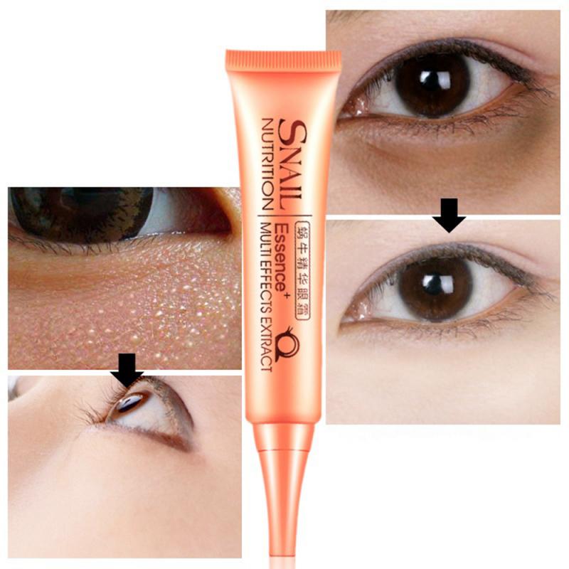 30g Snail Eye Cream Essence Moisturizing Firming Anti-Aging Eye Serum Dark Circles Eye Bags Removal Skin Care TSLM1